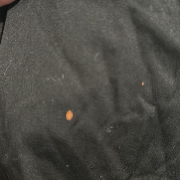 NIA Black Poplin Babydoll Mini Dress Size Medium - Picture 6 of 8